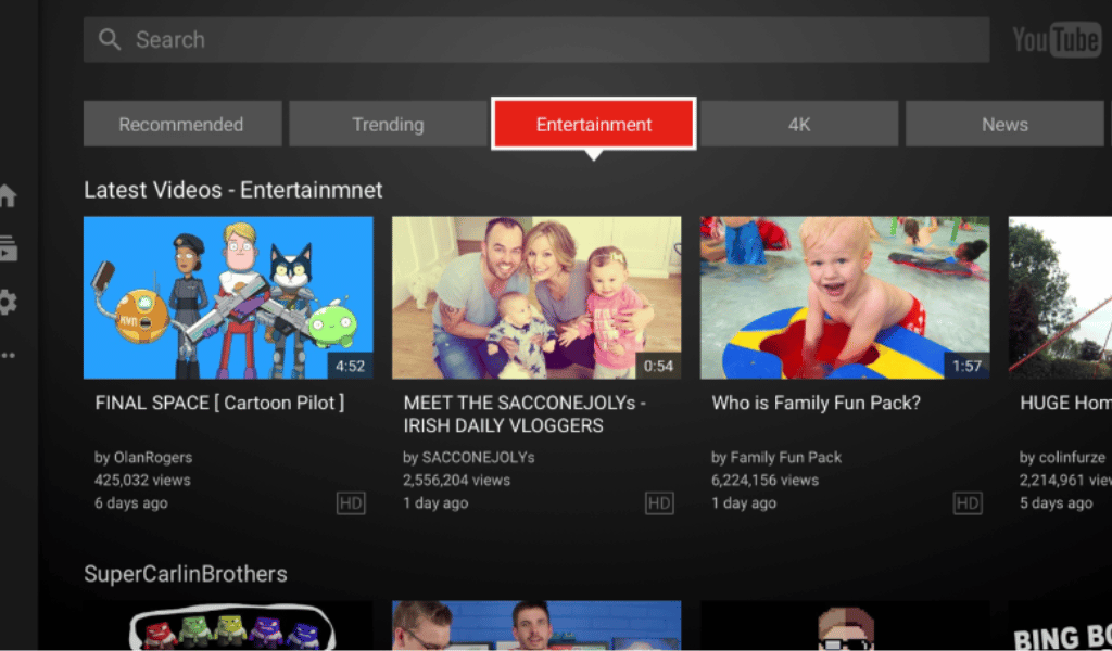 YouTube unveils a fresh look for creators' channels on TV. Reelstars
