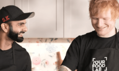 Sanjyot Keer cooks misal pav with Ed Sheeran-The Reelstars