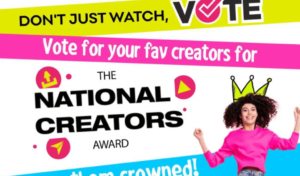 Voting open for National Creators Awards. Reelstars