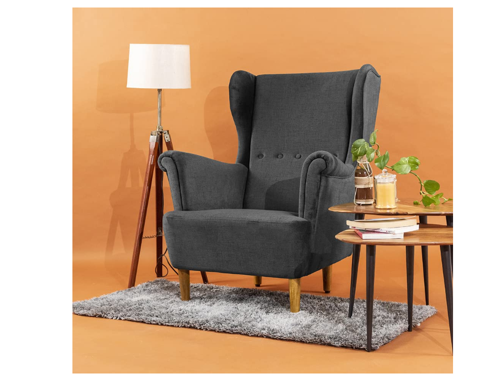 Charcoal Gray Accеnt Armchair