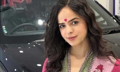 Palak Sindhwani Brings New Car Home