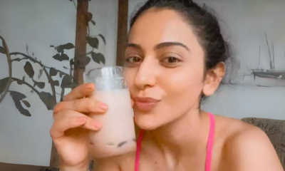 Start Your Day With Healthy Smoothies; Rakul Preet Does!