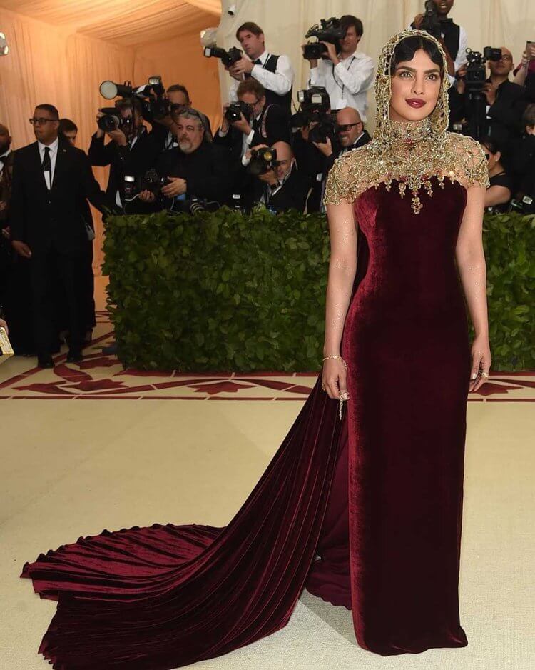 priyanka chopra met gala - the reel stars