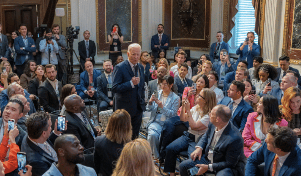 president biden hosts creator conference - the reelstars