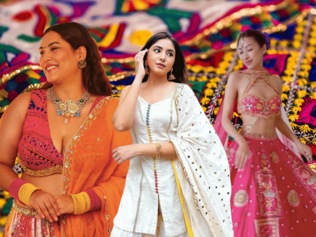 Decoding Colorful Traditions With Navratri Outfit Inspiration From Influencers