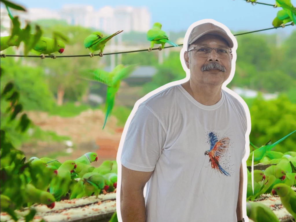 Flock Yeah! Meet Chennai's Birdman Who Turned His Terrace Into a Parrot Haven