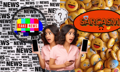 Is all AI News Fake on Social Media? The Lies and the Sarcasm