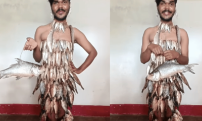 Influencer In Fish Dress Reels In Views, Looks Like Uorfi Javed Has Competition