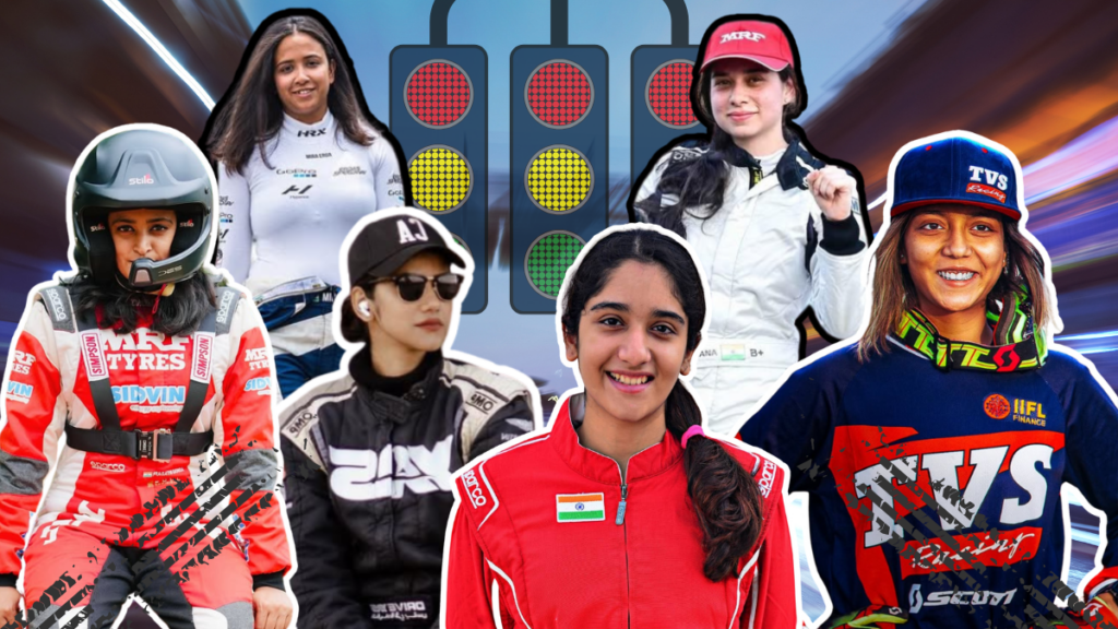 Top Indian Women Racers Speeding Up on Social Media