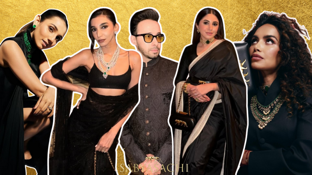 Fashion and Luxury Influencers shine at the Sabyasachi 25th Anniversary Gala.