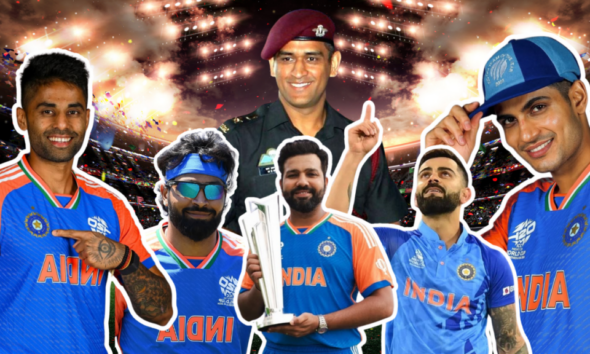 Top 5 Indian Cricketers on Social Media with a Twist