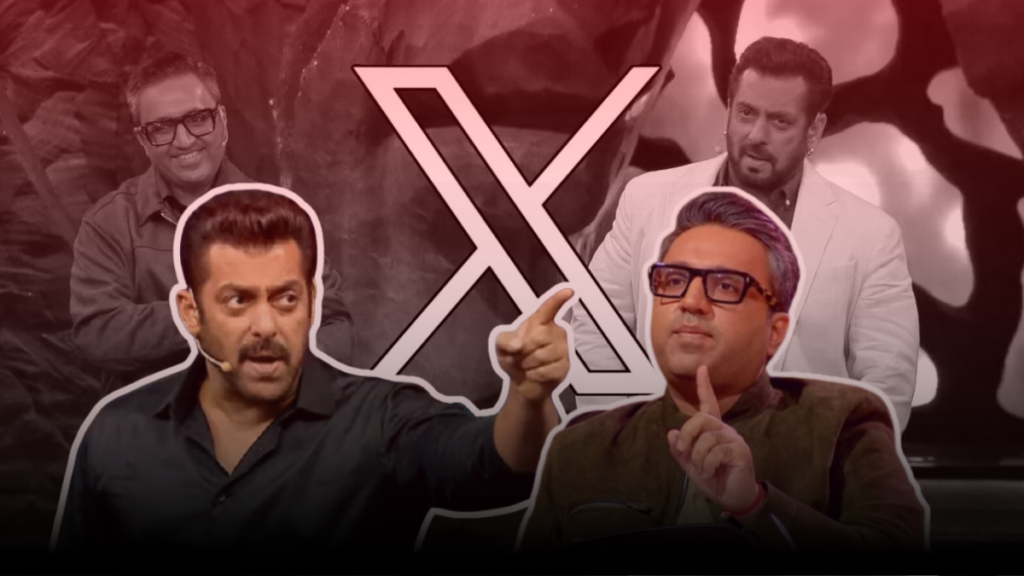 Ashneer Grover vs Salman Khan: A Masterclass on X in Staying Relevant?