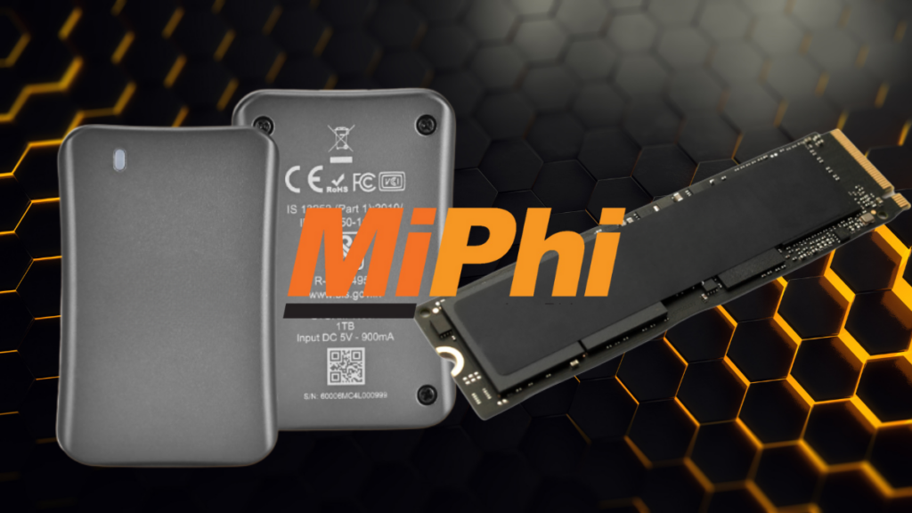 MiPhi Launches Storm 1100X SSD for Creators and Gamers