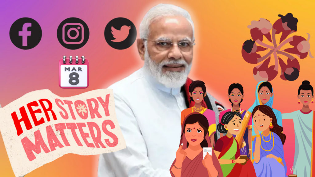 Inspiring Women to Take Over Indian PM Social Media Accounts