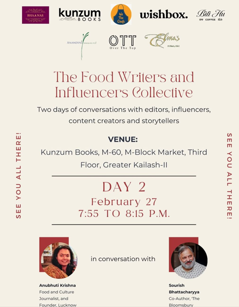 Kunzum Books' Culinary and Literary Dialogue