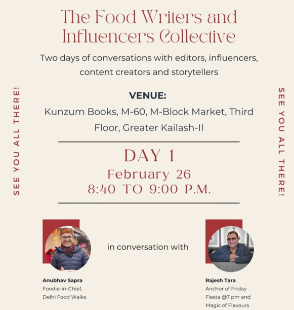 Kunzum Books' Culinary and Literary Dialogue